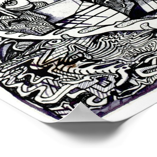 Alpha Warrior、Brian Benson著 ポスター (角)