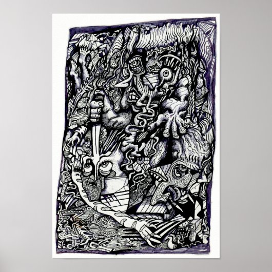 Alpha Warrior、Brian Benson著 ポスター (正面)