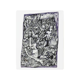 Alpha Warrior、Brian Benson著 メタルプリント