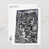 Alpha Warrior, by Brian Benson Flat Card (正面/裏面)