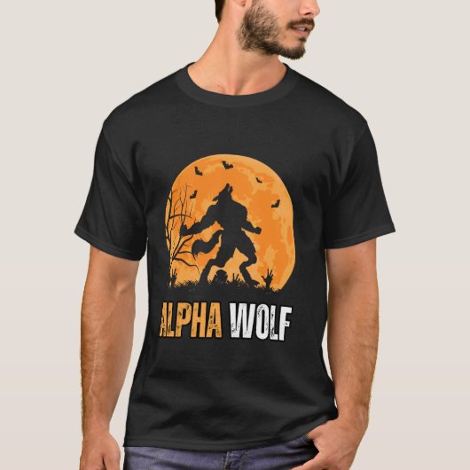 Alpha Wolfミーム強力で自信のあるBetas Work Ou Tシャツ (正面)
