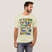 Alphabestiary! Tシャツ (正面フル)