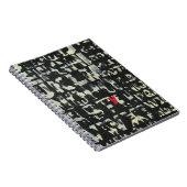 Alphabet'絵画s by Norman Wyatt ノートブック (右側)