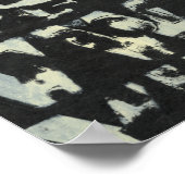 Alphabet'絵画s by Norman Wyatt ポスター (角)