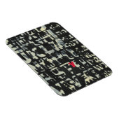 Alphabet'絵画s by Norman Wyatt マグネット (右側)