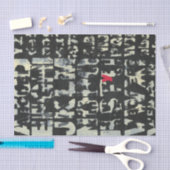 Alphabet'絵画s by Norman Wyatt 薄葉紙 (クラフト)