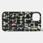 Alphabet'絵画s by Norman Wyatt Case-Mate iPhoneケース (裏面 (横))