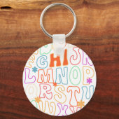 alphabet キーホルダー (正面)