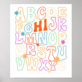 alphabet ポスター (正面)