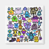 "alphabet book" – マグネット (正面)