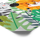 Alphabet Featuring Cute Animals ポスター (角)