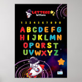 Alphabet Featuring Outer Space ポスター (正面)