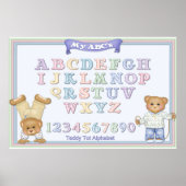 Alphabet Fun Teddy Bears ポスター (正面)