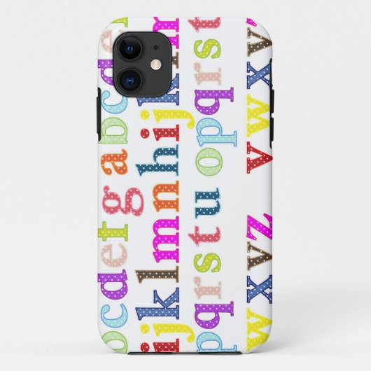 Alphabet iPhone 5/5Sケース Case-Mate iPhoneケース (裏面)