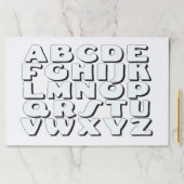 Alphabet Kids Coloring Sheets  ペーパーパッド (インサイチュ)