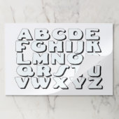 Alphabet Kids Coloring Sheets  ペーパーパッド (折り畳み)