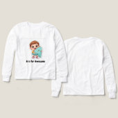 Alphabet Positive Kids Design – A is for Awesome (デザイン 正面＆背面)