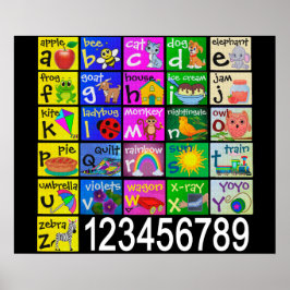 Alphabet Poster ポスター