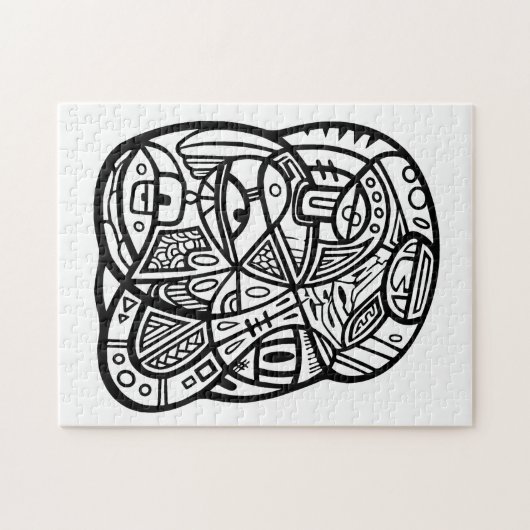 AlphaCrow.v1 ジグソーパズル (横)