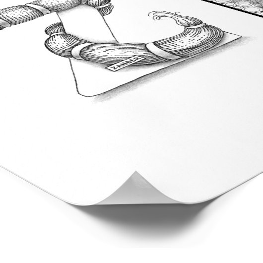 AlphaTangleポスター ポスター (角)