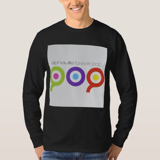 Alphaville – フォーエバーポップ・アートのアルバム2001 tシャツ (正面)