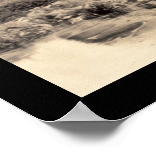 Alpheus Creek ID写真1913 ポスター (角)