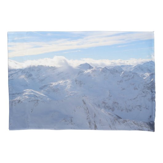 Alphine山 枕カバー (正面)