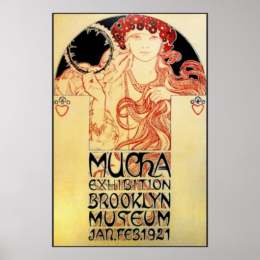 Alphones ( Alfons )ミュシャ1921出展ポスター ポスター (正面)