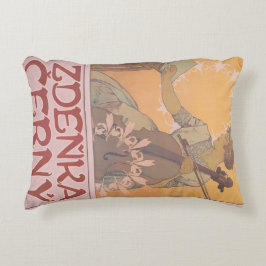 AlphonseによるZdenka Cernyのポスターミュシャ アクセントクッション