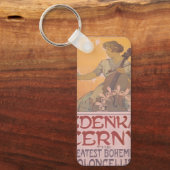 AlphonseによるZdenka Cernyのポスターミュシャ キーホルダー (正面)