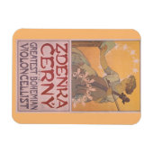 AlphonseによるZdenka Cernyのポスターミュシャ マグネット (横)