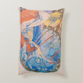 Alphonseミュシャポスターfor Sokolフェスティバル(1926) アクセントクッション (裏面(縦))