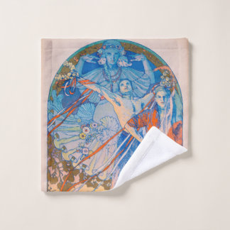 Alphonseミュシャポスターfor Sokolフェスティバル(1926) ウォッシュタオル