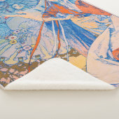 Alphonseミュシャポスターfor Sokolフェスティバル(1926) シェルパブランケット (3/4)