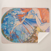 Alphonseミュシャポスターfor Sokolフェスティバル(1926) シェルパブランケット (正面(横))