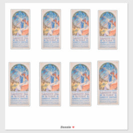 Alphonseミュシャポスターfor Sokolフェスティバル(1926) シール