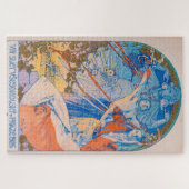 Alphonseミュシャポスターfor Sokolフェスティバル(1926) ジグソーパズル (横)