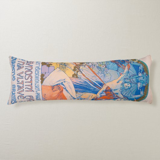 Alphonseミュシャポスターfor Sokolフェスティバル(1926) ボディピロー (正面)