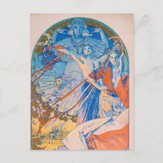 Alphonseミュシャポスターfor Sokolフェスティバル(1926) ポストカード