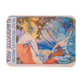 Alphonseミュシャポスターfor Sokolフェスティバル(1926) マグネット (横)