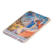 Alphonseミュシャポスターfor Sokolフェスティバル(1926) マグネット (左側)