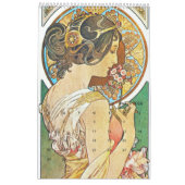 Alphonseミュシャ2025カレンダー カレンダー (3月 2026)