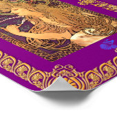 Alphonseミュシャ – ジョブ広告 ポスター (角)