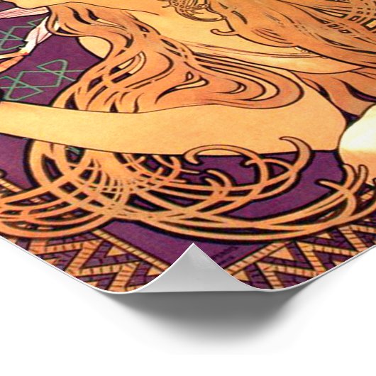 Alphonseミュシャ – ジョブ ポスター (角)