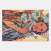 Alphonseミュシャ, American Works ラッピングペーパーシート (正面2)