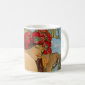 Alphonse社の車輌ディーラーミュシャ(1902) コーヒーマグカップ (正面右)