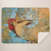 Alphonse社の車輌ディーラーミュシャ(1902) シェルパブランケット (正面(横))