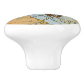 Alphonse社の車輌ディーラーミュシャ(1902) セラミックノブ (側面)