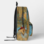 Alphonse社の車輌ディーラーミュシャ(1902) プリントバックパック (左)