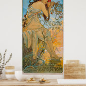 Alphonse社の車輌ディーラーミュシャ(1902) ポスター (キッチン)